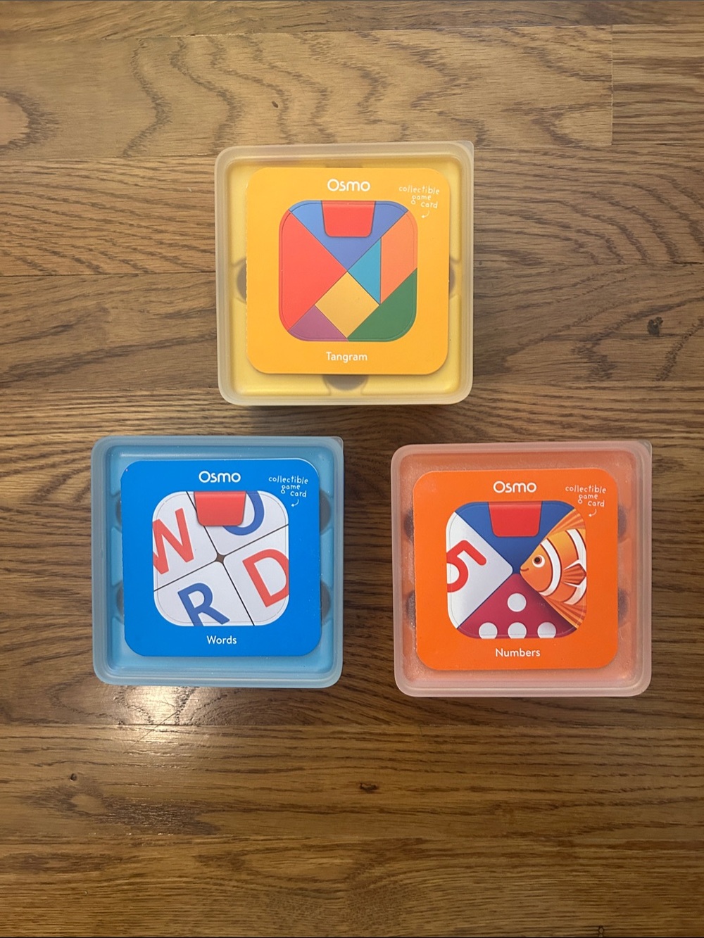 Osmo Kids Learning Cards Set - words, numbers & tangram!